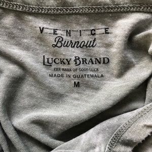 Lucky Brand Venice Burnout Tee